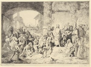 Den store helbredelsen av de syke av Christian Wilhelm Ernst Dietrich