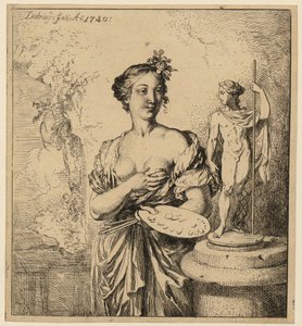 Maleri av Christian Wilhelm Ernst Dietrich