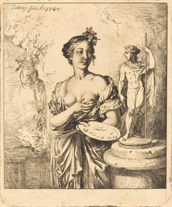 Maleri av Christian Wilhelm Ernst Dietrich