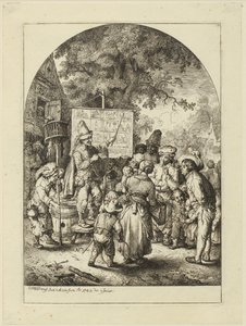 Selger av rottegift av Christian Wilhelm Ernst Dietrich
