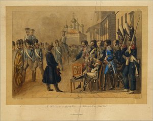 Vyazma den 30. august 1812, 1820-årene av Christian Wilhelm Faber du Faur von