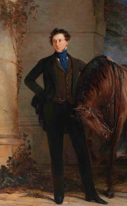 Portrett av grev Vladimir Petrovich Orlov-Davydov 1809-1882, 1840.