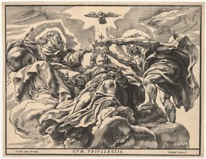 Jomfruens kroning, 1632-36. av Christoffel Jegher
