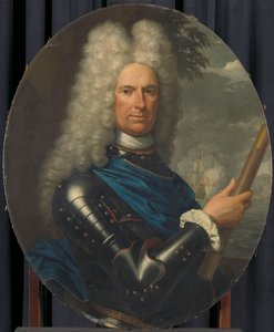 Portrett av kontreadmiral Arent van Buren av Christoffel Lubienitzki