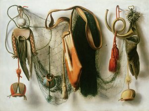 En Trompe lOeil av Hawking Equipment av Christoffel Pierson