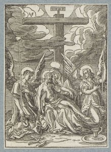 Kristi skjelving av Christoffel van Sichem (II)