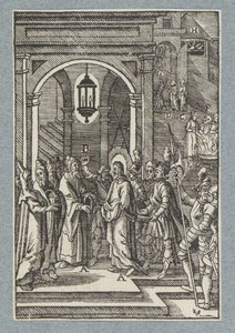 Kristus før Annas av Christoffel van Sichem (II)