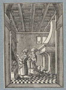 Bryllupsnatt til Tobias og Sara av Christoffel van Sichem (II)