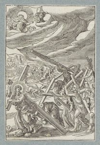 La din vilje skje på jorden som i himmelen av Christoffel van Sichem (II)