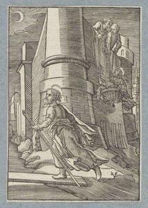 Pauls flytur fra Damaskus av Christoffel van Sichem (II)