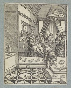 Froskenes pest av Christoffel van Sichem (II)