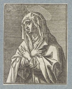 sørgende Mary Kristus, Maria og de tolv apostlene (serietittel)