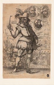 François Ravaillac 1578-1610, morderen til kong Henry IV av Frankrike. av Christoffel van Sichem