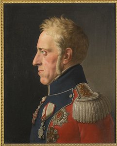 Frederic VI de Danemark - Portrett av Frederick VI av Danmark (1768-1839) - Christoffer-Wilhelm Eckersberg (1783-1853). Olje på lerret av Christoffer Wilhelm Eckersberg