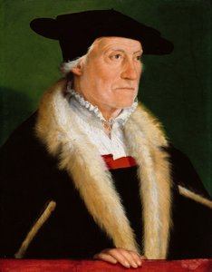 Tysk: Kosmografen Sebastian Münster (1489–1552) Kosmografen Sebastien Münster av Christoph Amberger