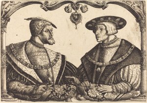Keiserne Charles V og Ferdinand I av Christoph Bockstorfer