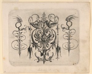 Plate 17, fra New Grotteßken Buch (New Grotesque Book)