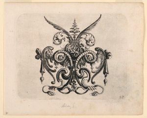 Plate 37, fra New Grotteßken Buch (New Grotesque Book)
