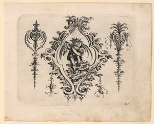 Plate 43, fra New Grotteßken Buch (New Grotesque Book)