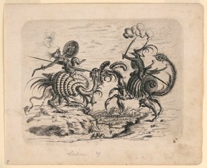 Plate 6, fra New Grotteßken Buch (New Grotesque Book)