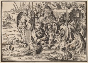 The Martyrium of Saint James (?) av Christoph Murer