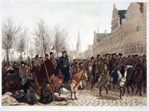 Kosakker i Hamburg, 18. mars 1813 - Suhr, Christoph