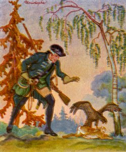 Hasenbeize / Kaninsylteagurk (fargelitografi)