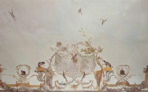 The Grande Singerie, detalj, ca. 1735 (veggmaleri) av Christophe Huet