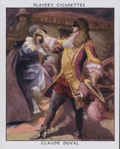 Claude Duval (farge litho)