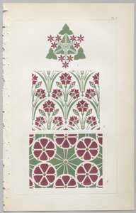 Kunsten å dekorativt design: med et vedlegg, som gir klokkeslett for blomstene åpne, utgitt av Day & Son, London, 1862 av Christopher Dresser