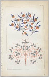 Kunsten å dekorativt design: med et vedlegg, som gir klokkeslett for blomstene åpne, utgitt av Day & Son, London, 1862 av Christopher Dresser