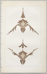 Kunsten å dekorativt design: med et vedlegg, som gir klokkeslett for blomstene åpne, utgitt av Day & Son, London, 1862 av Christopher Dresser