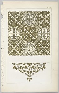 Kunsten å dekorativt design: med et vedlegg, som gir klokkeslett for blomstene åpne, utgitt av Day & Son, London, 1862 av Christopher Dresser