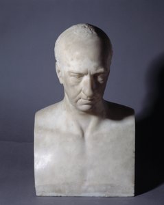 Byste som viser den skotske maleren Gavin Hamilton (1723-1798) av Christopher Hewetson