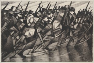 Tilbake til skyttergravene av Christopher Richard Wynne Nevinson