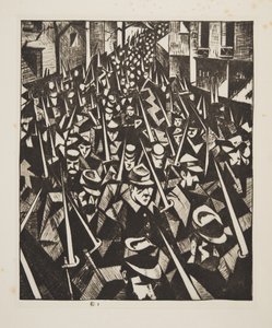 En daggry av Christopher Richard Wynne Nevinson