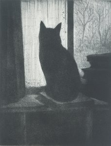 Le Chat, ca. 1920 (etsing og akvatint)
