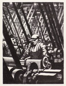 Å lage motoren av Christopher Richard Wynne Nevinson