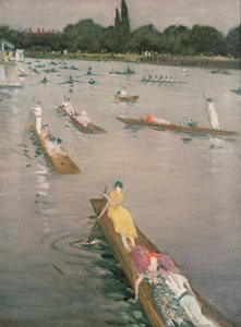 Regatta på Henley av Christopher Richard Wynne Nevinson