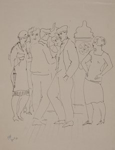 Bar i Marseille, 14. juni av Christopher Wood