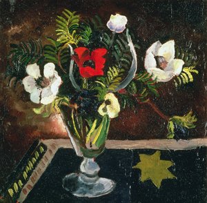 Stilleben av blomster av Christopher Wood