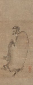 Shakyamuni Descending the Mountain, 1400-tallet av Chuan Shinko