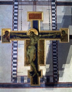 Crucifixion, ca. 1285 (tempera på panel) (for detaljer se 123189)