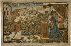 Kunngjøringen av Circle of Andrea Mantegna