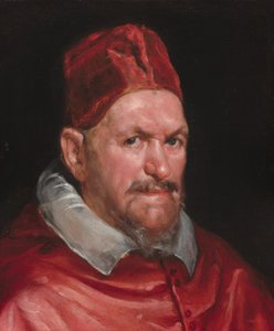 Pave Innocentius X av Circle of Diego Velázquez