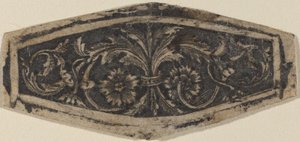 Ornament i sekskantet form av Circle of Francesco Francia