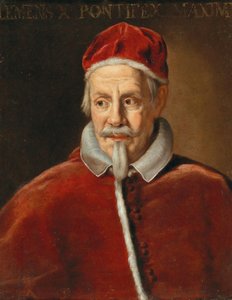 Portrett av paven Clement X 1590-1676, tidlig på 1670-tallet.