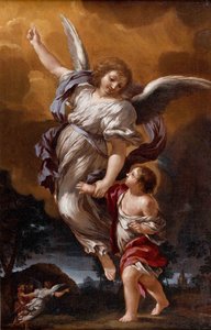 Skytsengelen etter Pietro da Cortona