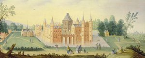 Kloster og slott i Egmond av Claes Jacobsz van der Heck