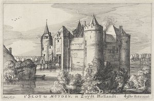 Utsikt over Muiderslot t